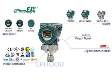 Передатчик давления цифров передатчика давления разнице в высокой эффективности модели EJX630A