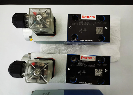 Первоначальный клапан сброса наддува клапана соленоида Rexroth модели DBETX пропорциональный