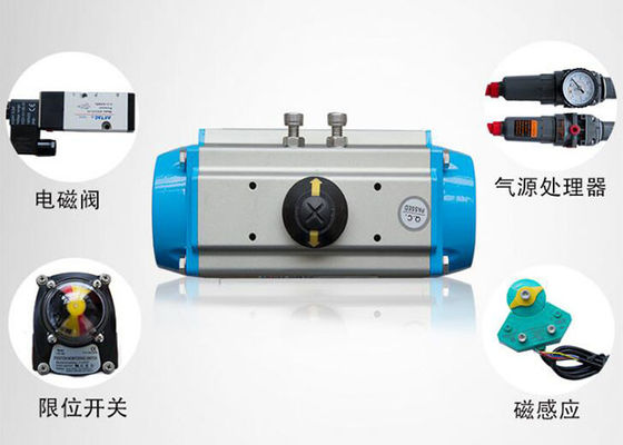 Тип пневматический эксплуатируемый компактный дизайн вафли клапана облегченный энергосберегающий