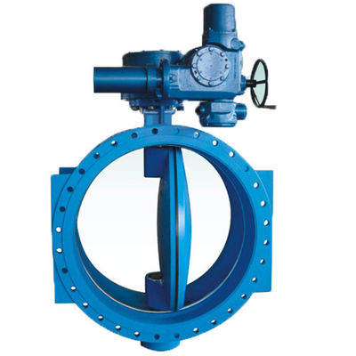 Жизнерадостный усаженный электрический двигатель привелся в действие конец клапана двойной эксцентричный служить фланцем