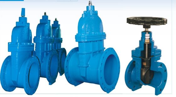 Запорная заслонка литого железа маховичка 2 дюймов мягко усадила размер DN50-600 для воды