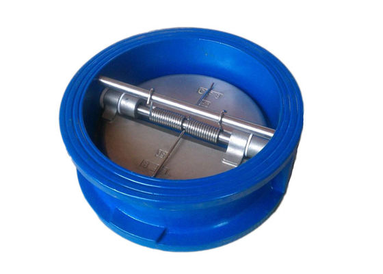 Задерживающий клапан качания бабочки места задерживающего клапана нержавеющей стали литого железа резиновый