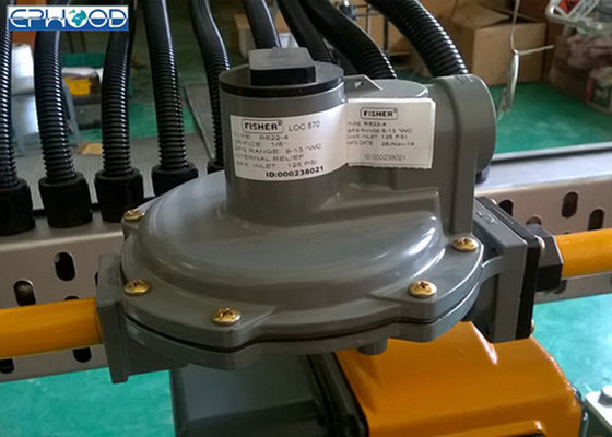 Компактный дизайн этапа газового регулятора 2 Fisher оборудования газового нагрева