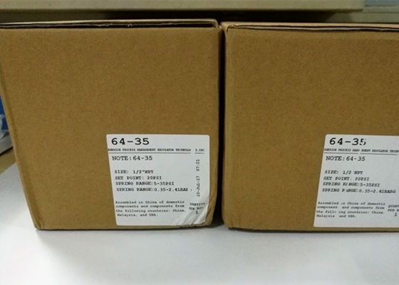 Высокий клапан уменьшения давления газового регулятора 64 LPG Fisher давления модельное 64-35