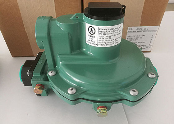 10 регулятор Lpg низкого давления Emerson газового регулятора модели Psi R622-DFG Fisher R622