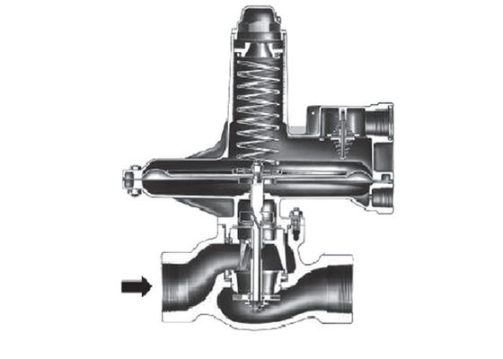 Дуктильные железные серии Фишер 133Л направляют эксплуатируемое давление газа уменьшая регулятор