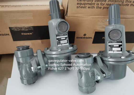 Дуктильные вход газового регулятора 250PSI давления газового регулятора 627 Fisher утюга модельный
